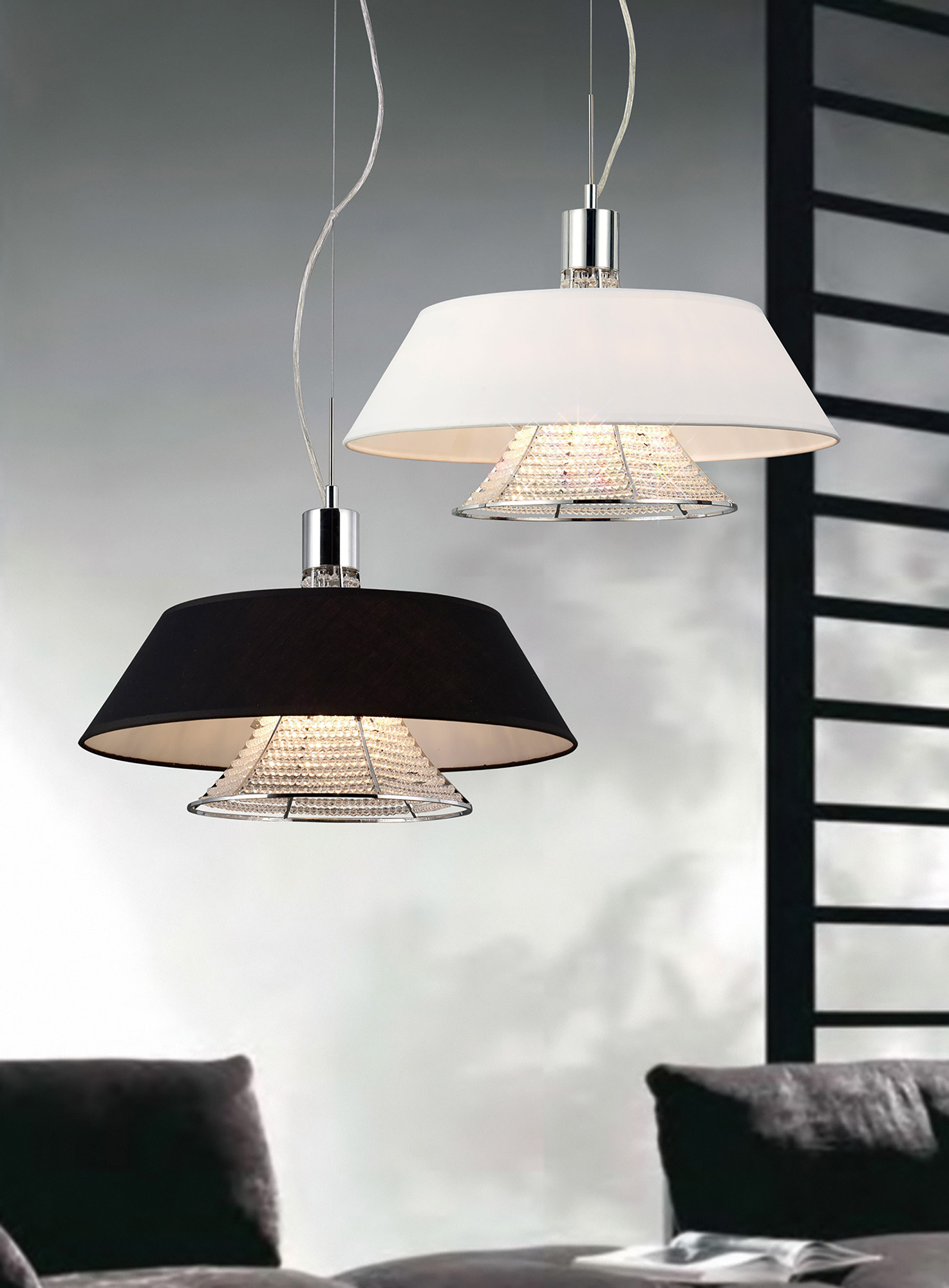 Davina Ceiling Lights Diyas Single Pendant